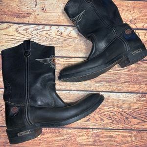 Leather Harley-Davidson Riding Boots. Sz 9.5M